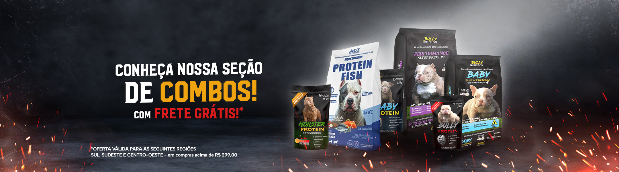 COMBOS RAÇÃO + SUPLEMENTO