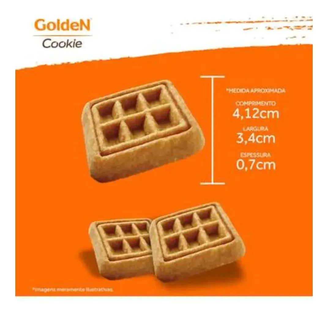 Golden Cookie Para Cães Adultos De Pequeno Porte 350g