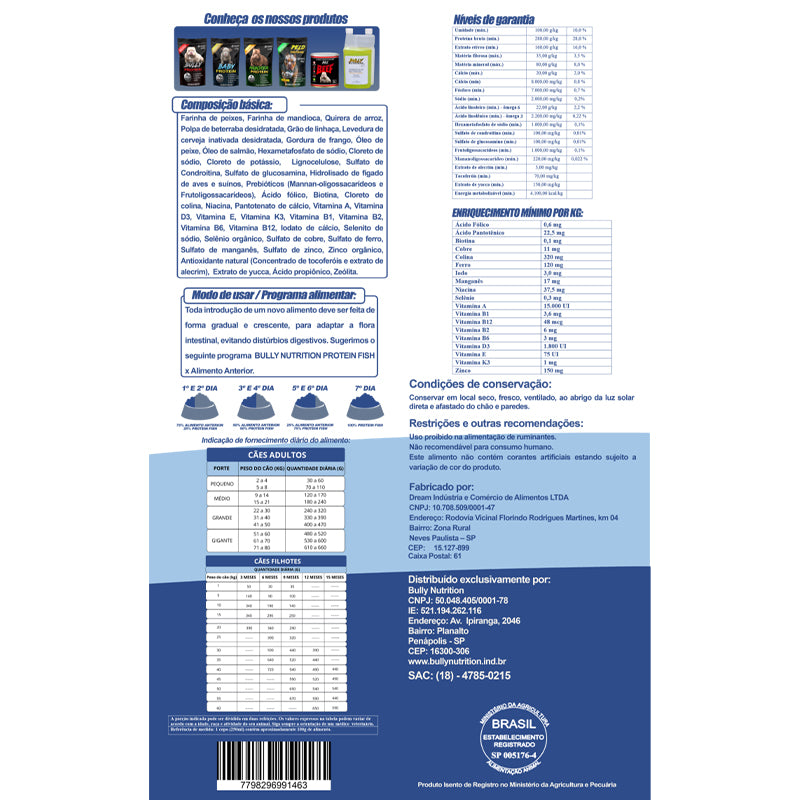 Ração Premium Para Cachorros 15kg Fish Protein White Meat Cachorro Forte - Assinatura