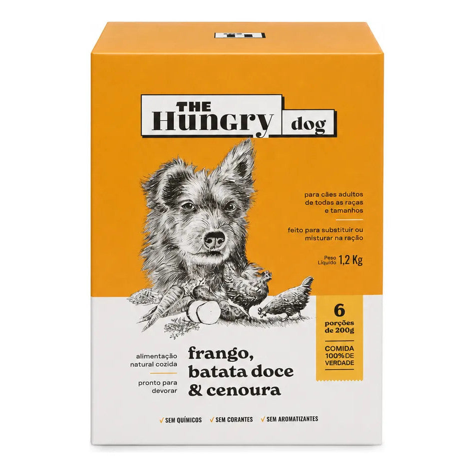 Alimento Natural P Cães Frango, Cenotura & Batata Doce 1,2kg