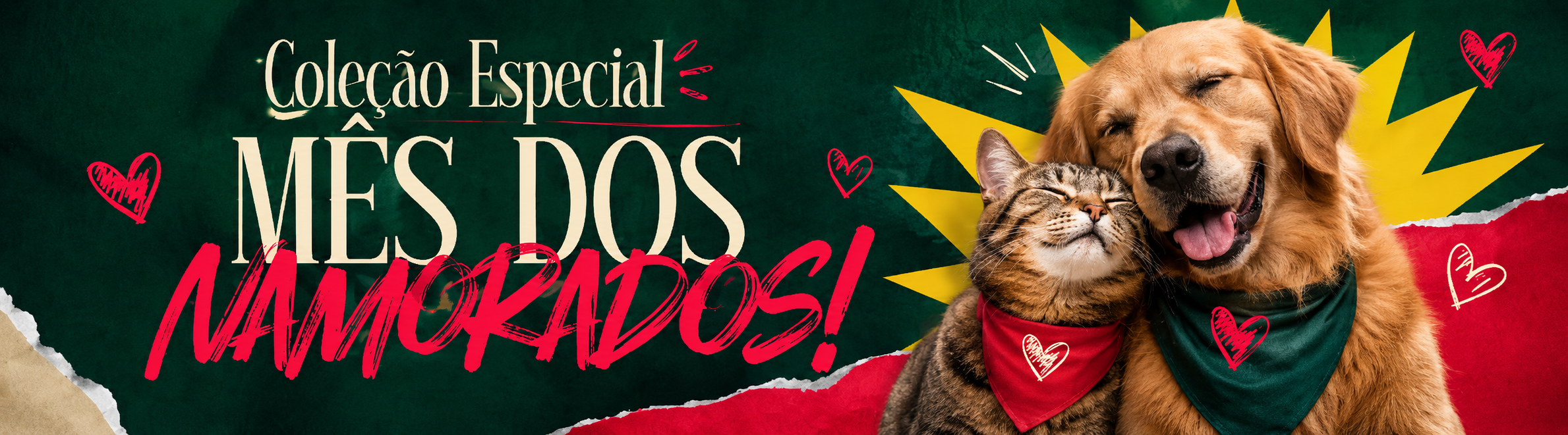 Especial Mês dos Namorados - Rações e Snacks com ofertas imperdíveis!