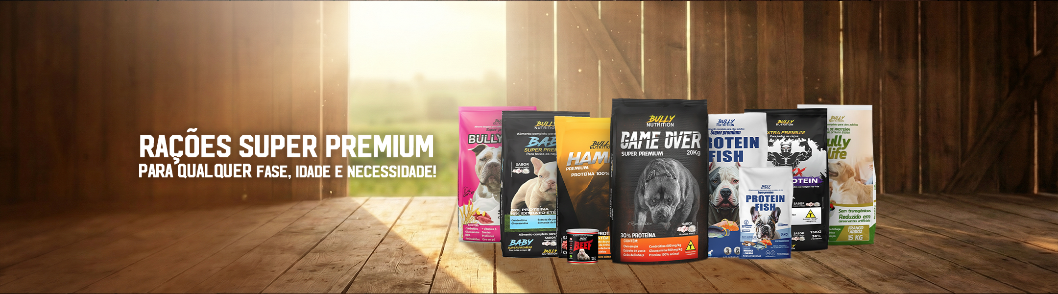 RAÇÕES SUPER PREMIUM