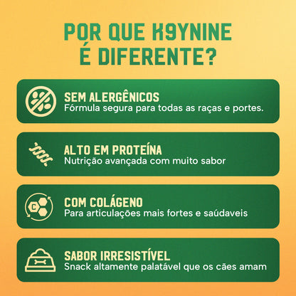 Super Snack Kaynine Force 250g + Brinde Exclusivo Boné K9 FORCE