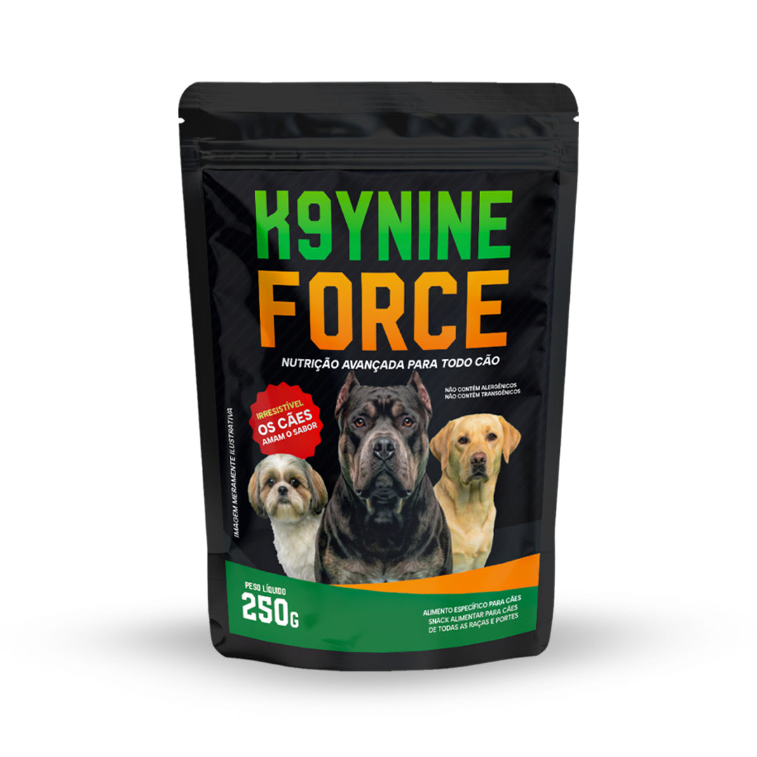 Super Snack Kaynine Force 250g + Brinde Exclusivo Boné K9 FORCE