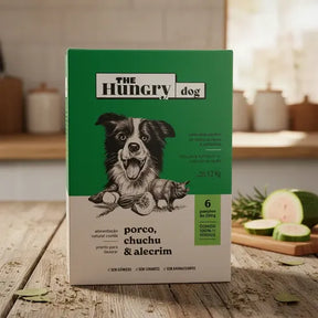 Alimento Natural Para Cães Porco Chuchu & Alecrim 1,2kg