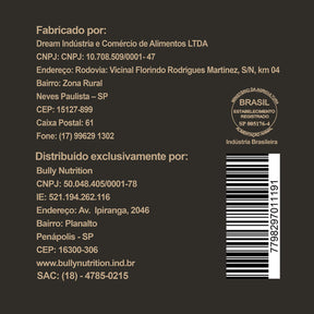 Ração Molossos 20kg + Suplemento Bully Protein 1,2Kg + Ganhe um Moringa Dog 60g
