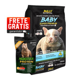 Ração Baby Super Premium + Suplemento Bully Monster 1,2Kg Cachorro Forte