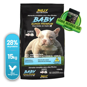 Ração Para Cachorros Filhote Todas as Raças Baby Super Premium 15Kg Cachorro Forte - Assinatura