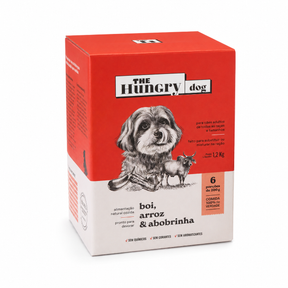 Alimento Natural P/ Cães Sabor Boi, Arroz & Abobrinha 1,2kg