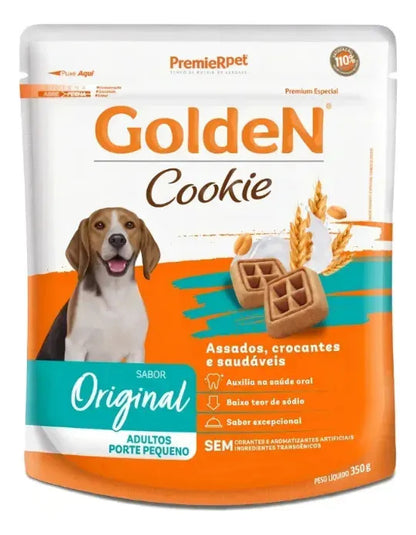 Golden Cookie Para Cães Adultos De Pequeno Porte 350g