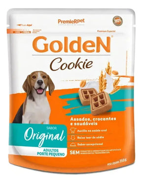 Golden Cookie Para Cães Adultos De Pequeno Porte 350g