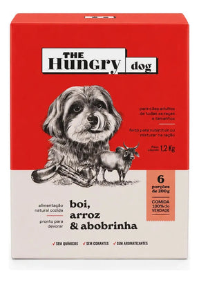 Alimento Natural P/ Cães Sabor Boi, Arroz & Abobrinha 1,2kg