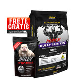 Ração Maxx Bully Protein + Suplemento Bully Protein 1,2 Kg Cachorro Forte