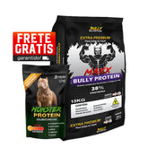 Ração Maxx Bully Protein + Suplemento Bully Monster 1,2 Kg Cachorro Forte