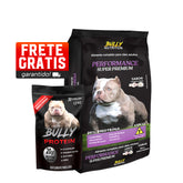 Ração Performance Super Premium  +  Suplemento Bully Protein 1,2 Kg Cachorro Forte