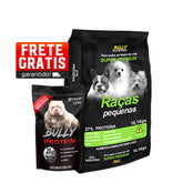 Ração Raças Pequenas + Suplemento Bully Monster 1.2 Kg Cachorro Forte