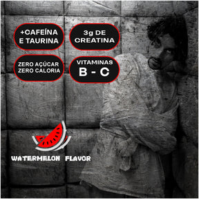 Pré Treino Energético Cafeína, Taurina e Creatina ELEMENTO X