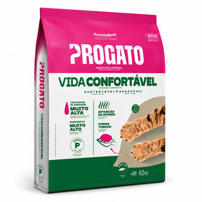 Granulado Higiênico Aglomerado ProGato Vida Confortável 4Kg