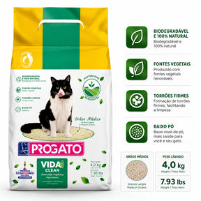 Granulado Higiênico Progato Vida Clean 4kg