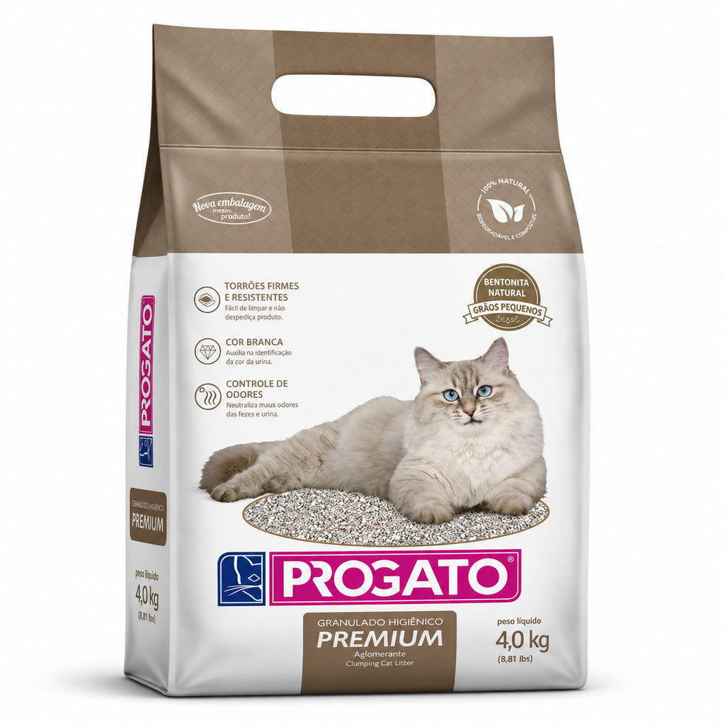 Granulado Higiênico ProGato Premium 4Kg