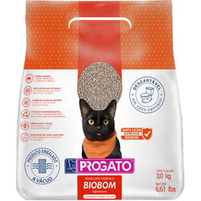 Granulado Higiênico Biodegradável ProGato Biobom 3 kg