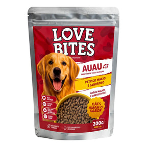 Snack Petisco Para Cães 200g Love Bites Auau