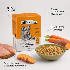 Alimento Natural P Cães Frango, Cenotura & Batata Doce 1,2kg